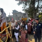 बाबा खाटू श्याम के साथ नगर परिक्रमा को मंत्री राजेश नागर ने किया रवाना