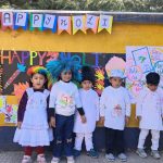 नन्हे मुन्ने बच्चों ने भी खेली जमकर होली । हैपी होली कह कर सबका मन मोह लिया।