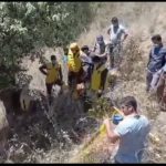 पांच दिन से लापता युवक का मिला गहरी खाई में शव।