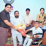 राष्ट्रीय दिव्यांग महिला सशक्तिकरण विकास फाउंडेशनराष्ट्रीय अध्यक्ष मोहम्मद कासिम दिव्यांग मोर्चा