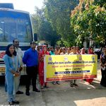 ।CRP प्रशिक्षण के अंतर्गत ग्राम डाई डेरा में फील्ड विजिट, ग्रामीण महिलाओं को समूह गठन के प्रति किया जागरूक