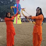 संभल के गांव गढ़ी में बरसों पुरानी दशहरा मेले की परंपरा आज भी कायम, इंस्पेक्टर संजय कुमार ने संभाली सुरक्षा व्यवस्था